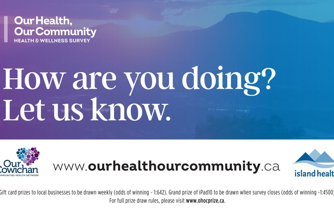 Our Health, Our Community survey will help shape regional programs, services, and policies